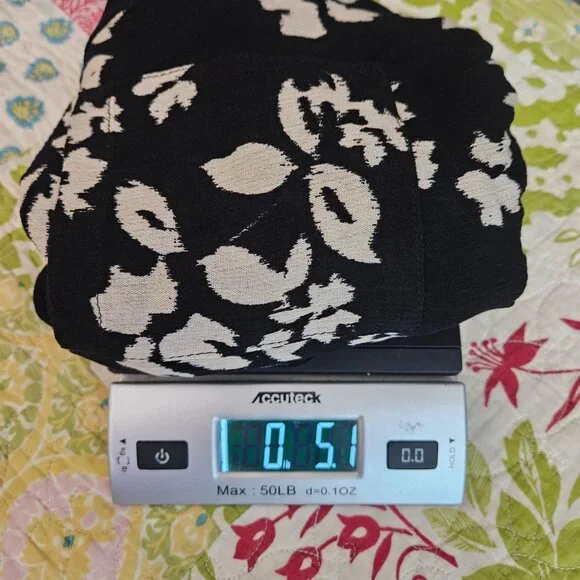 Bobeau Button Front Flutter Sleeve Black Blouse Size XL NEW - Picture 9 of 9